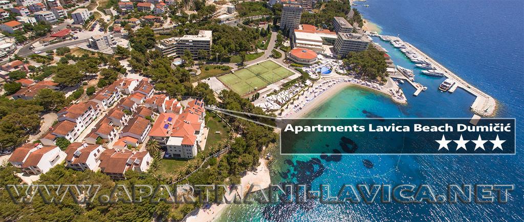 Apartments Lavica Beach Dumicic Podstrana Exterior photo