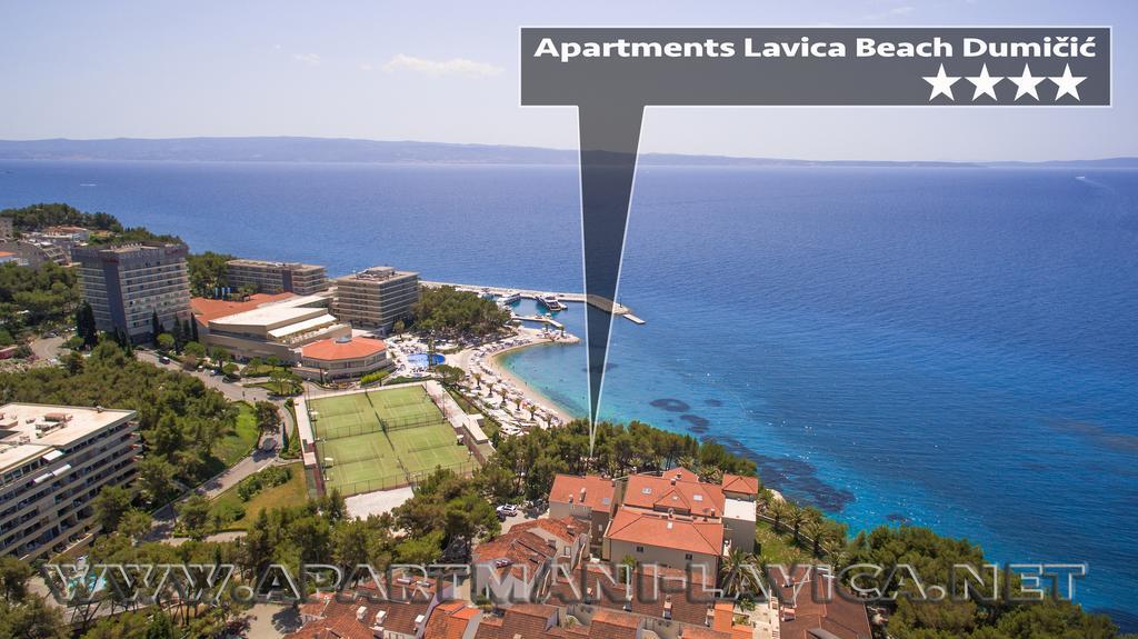 Apartments Lavica Beach Dumicic Podstrana Exterior photo